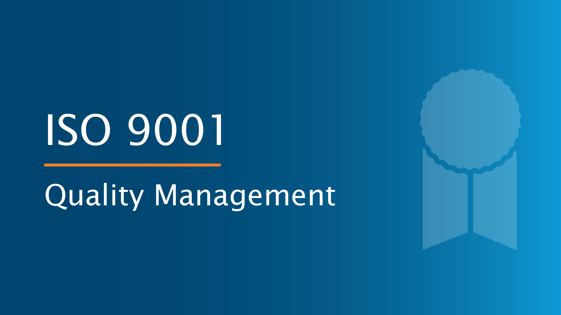 ISO 9001 Quality Management – JERNAS Training
